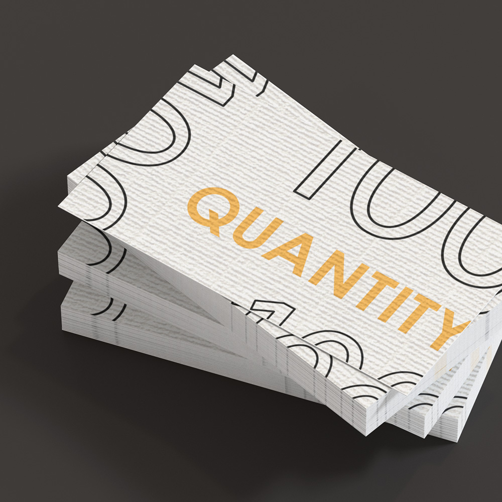 Laid Business Card Quantity